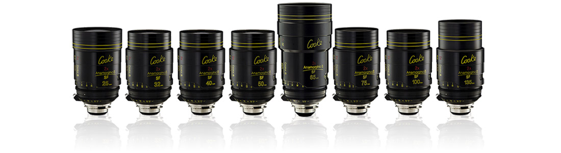 Cooke Anamorphic SF 2.0x lens set