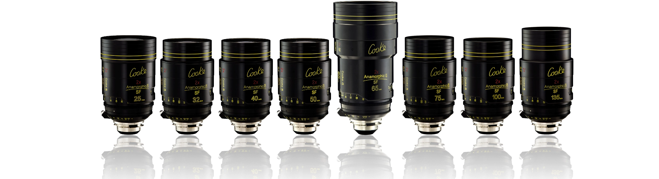 Cooke Anamorphic SF 2.0x lens set