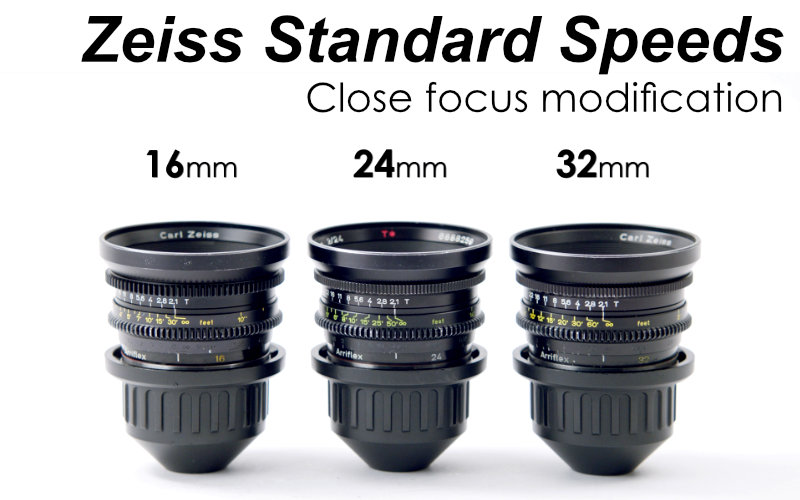 Zeiss Standard Speeds close focus modification