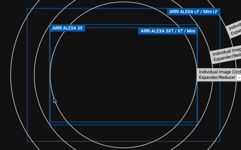 Image Circle Calculator