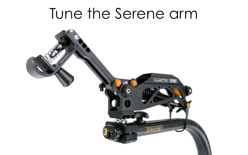 How to tune a Serene arm