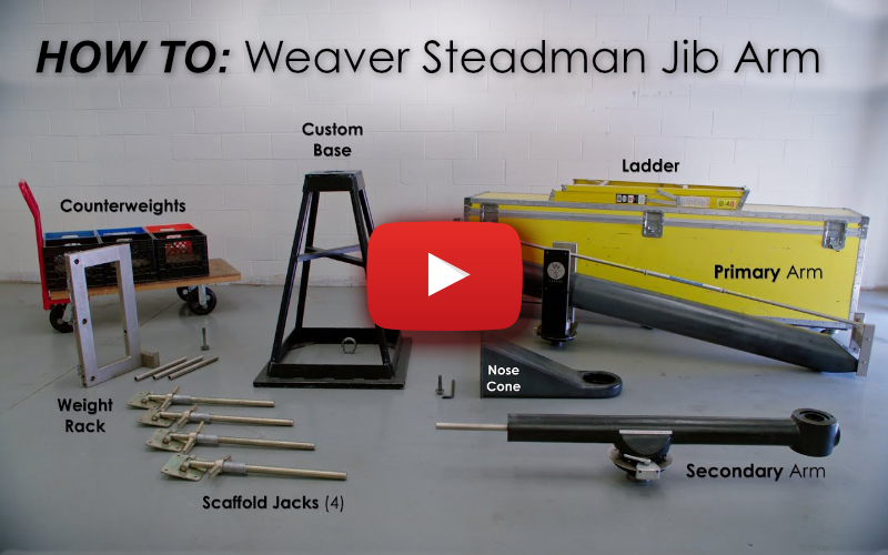 How to - Weaver Steadman jib arm